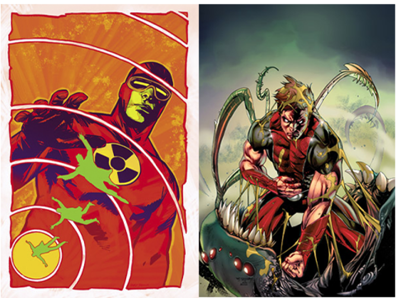 Solar: Man of the Atom #1 and Magnus: Robot Fighter #4 Virgin Art Variant Book by Dynamite Entertainment