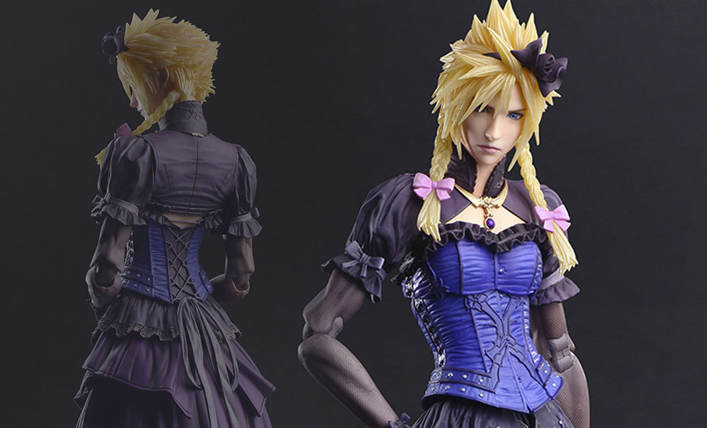 Gallery Feature Image of Cloud Strife (Dress Ver.) Action Figure - Click to open image gallery