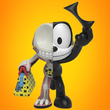 FELIX The CAT X-RAY VINTAGE ver. フィギュア FELIX THE CAT X-RAY FULL COLOR VINTAGE ver. - SECRET BASE