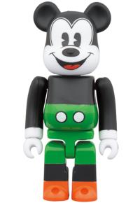 Gallery Image of Be@rbrick Mickey Mouse 1930's Poster 100% & 400% Bearbrick