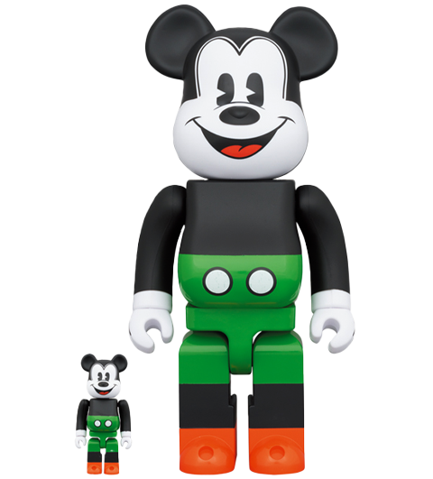 Medicom Toy Be@rbrick Mickey Mouse 1930's Poster 100% & 400% Bearbrick