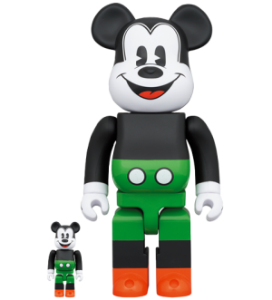 Be@rbrick Mickey Mouse 1930's Poster 100% & 400% Bearbrick