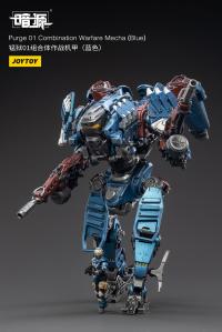 Gallery Image of Purge 01 Combination Warfare Mecha (Blue) Collectible Figure