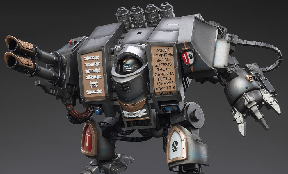 Gallery Feature Image of Grey Knights Venerable Dreadnought Collectible Figure - Click to open image gallery
