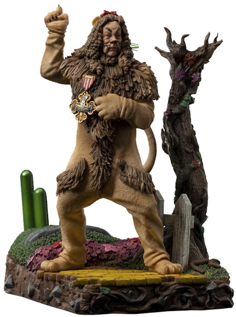 Cowardly Lion Deluxe 1:10 Scale Statue by Iron Studios