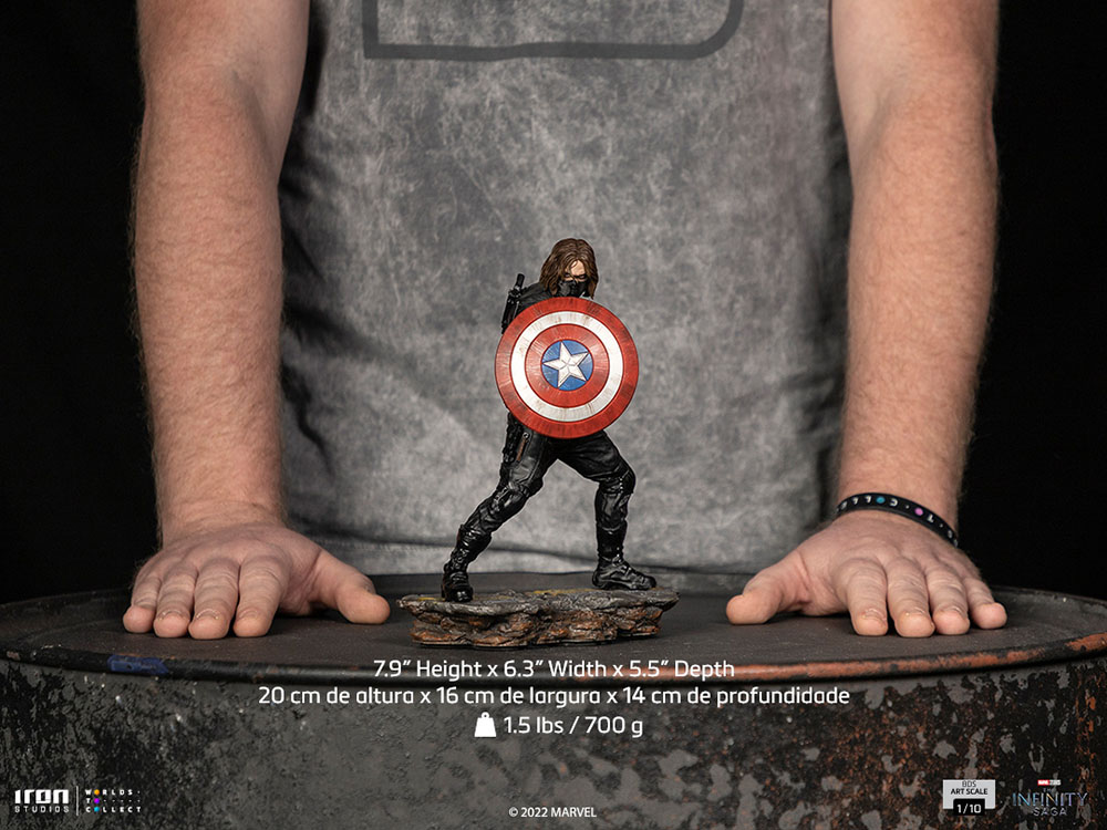IRON STUDIOS : Winter Soldier BDS – The Infinity Saga – Art Scale 1/10 Winter-soldier_marvel_gallery_62e31d77e54ad