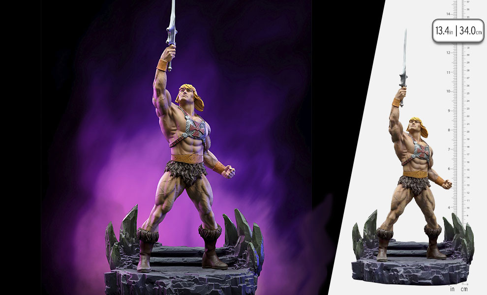 Gallery Feature Image of He-Man 1:10 Scale Statue - Click to open image gallery