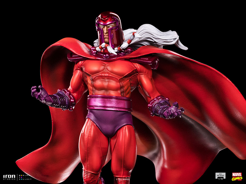 IRON STUDIOS : Magneto BDS – X-Men: Age of Apocalypse – Art Scale 1/10 Magneto_marvel_gallery_62e322594a347