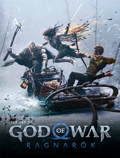 Dark Horse Comics The Art of God of War Ragnarok Book
