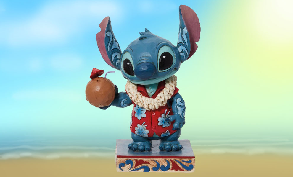 Gallery Feature Image of Stitch Hawaiian Shirt Figurine - Click to open image gallery