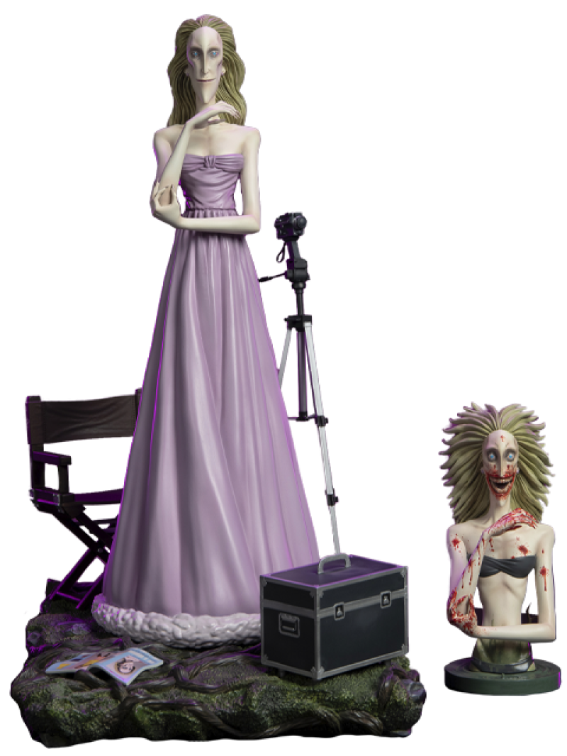 Miss Fuchi Statues by Animegami Studios