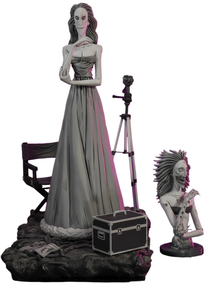 Miss Fuchi (Manga Edition) Statues by Animegami Studios