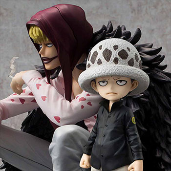 Portrait of Pirates Corazon & Law Collectible Set by MegaHouse