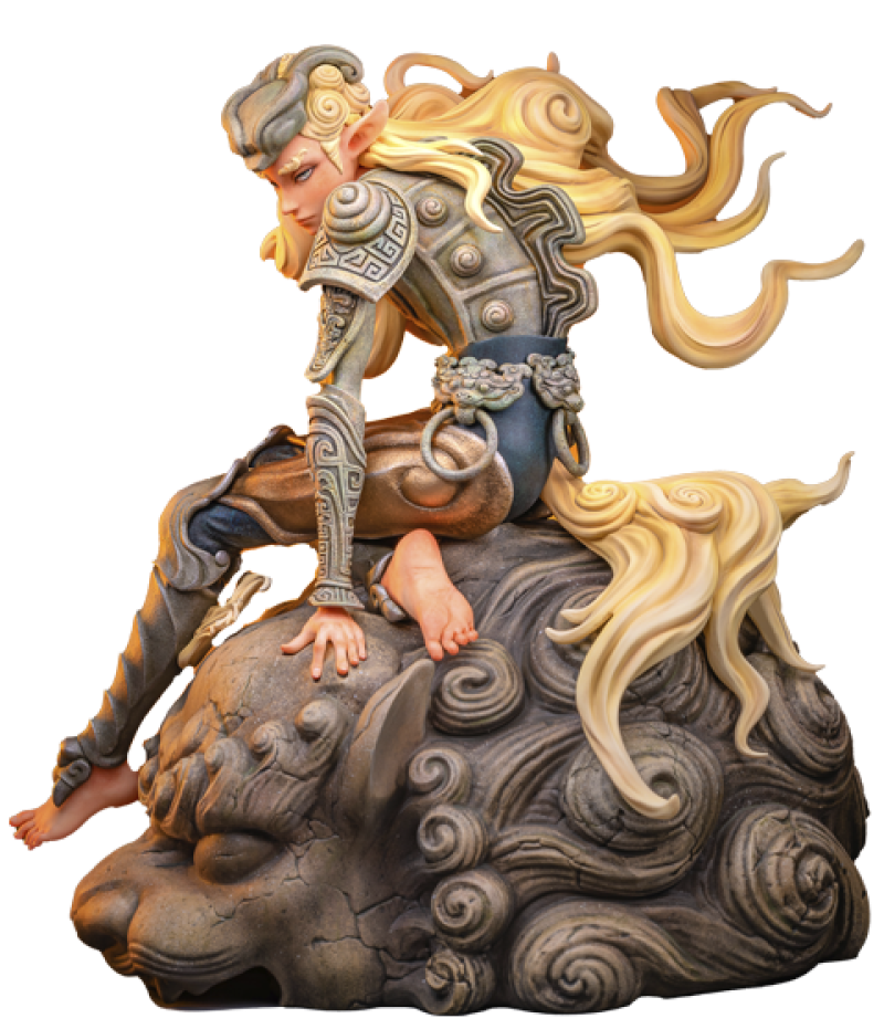 Kirin Statues by Gantaku Anime