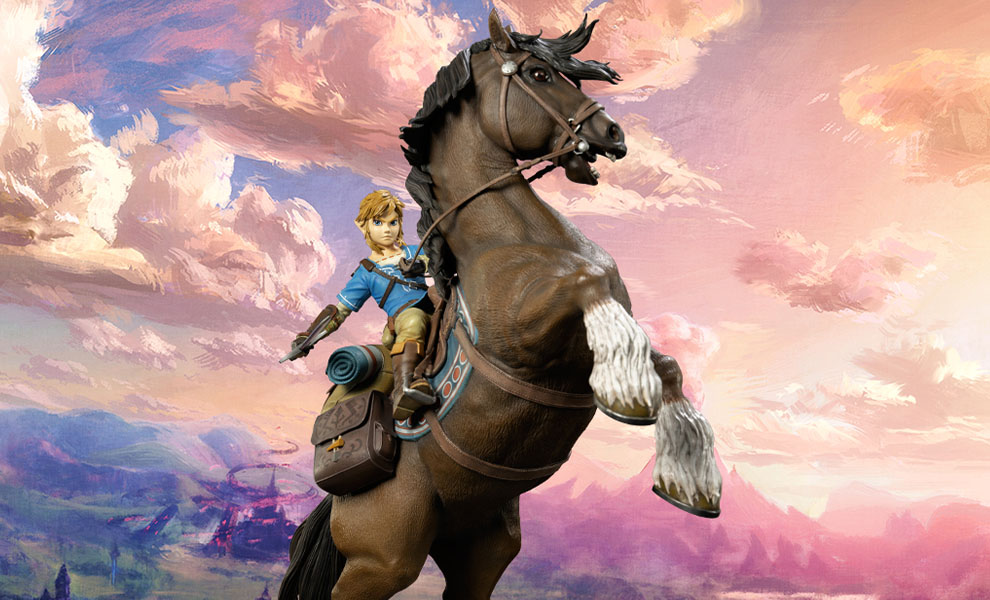 BREATH OF THE WILD LINK ON HORSEBACK 56CM