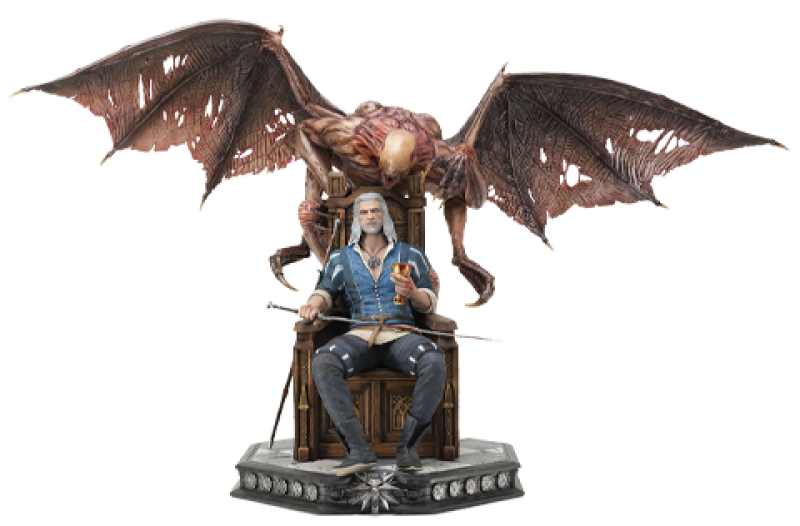 Geralt Deluxe Quarter Scale Statue by PureArts