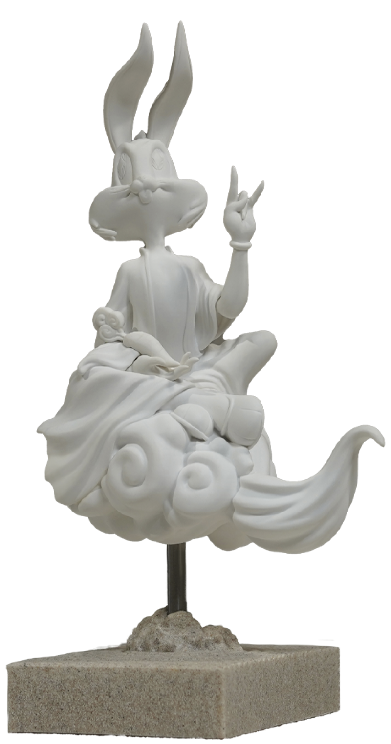 Bugs Bunny (Fly Me to the Moon) Statues by Soap Studio