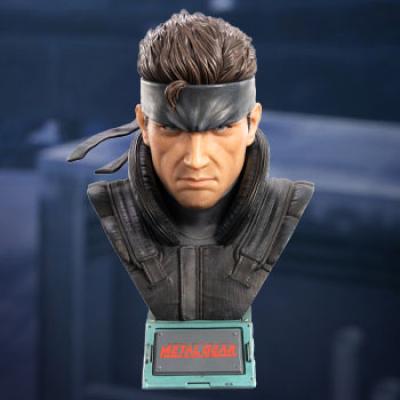 Solid Snake Grand-Scale Bust - First 4 Figures