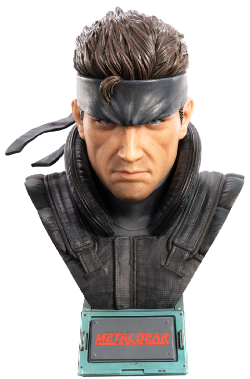 Solid Snake Life-Size Bust