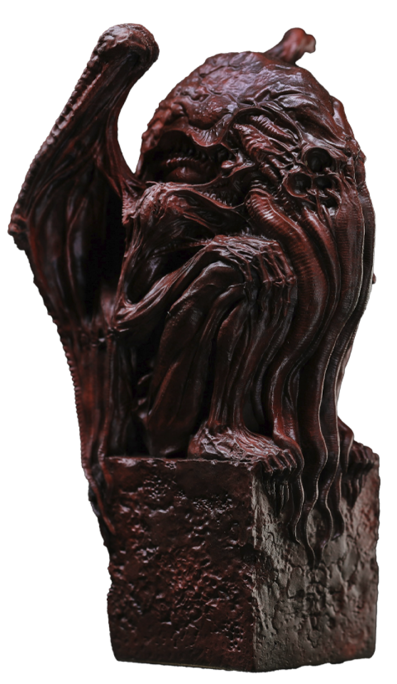 Demon King Red Bronze Bronze Statue by Manas SUM