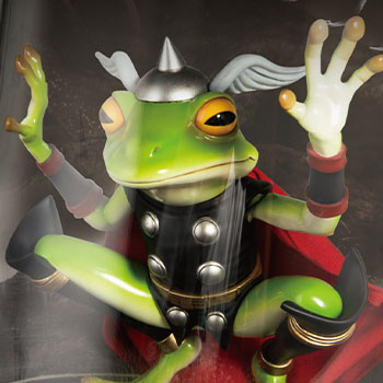 Frog of Thunder Polystone Resin Statue by Beast Kingdom | Sideshow