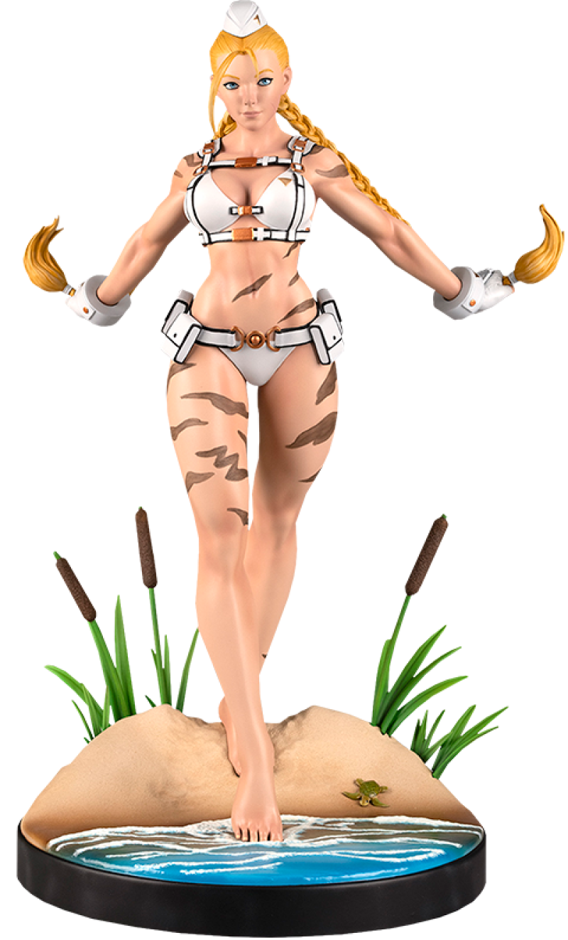 Cammy: Player 2 Statues by PCS