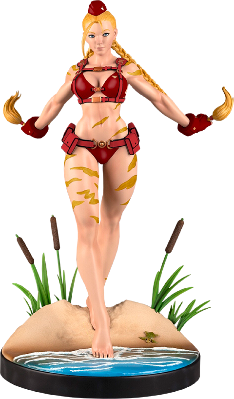 Cammy: Red Variant Statues by PCS