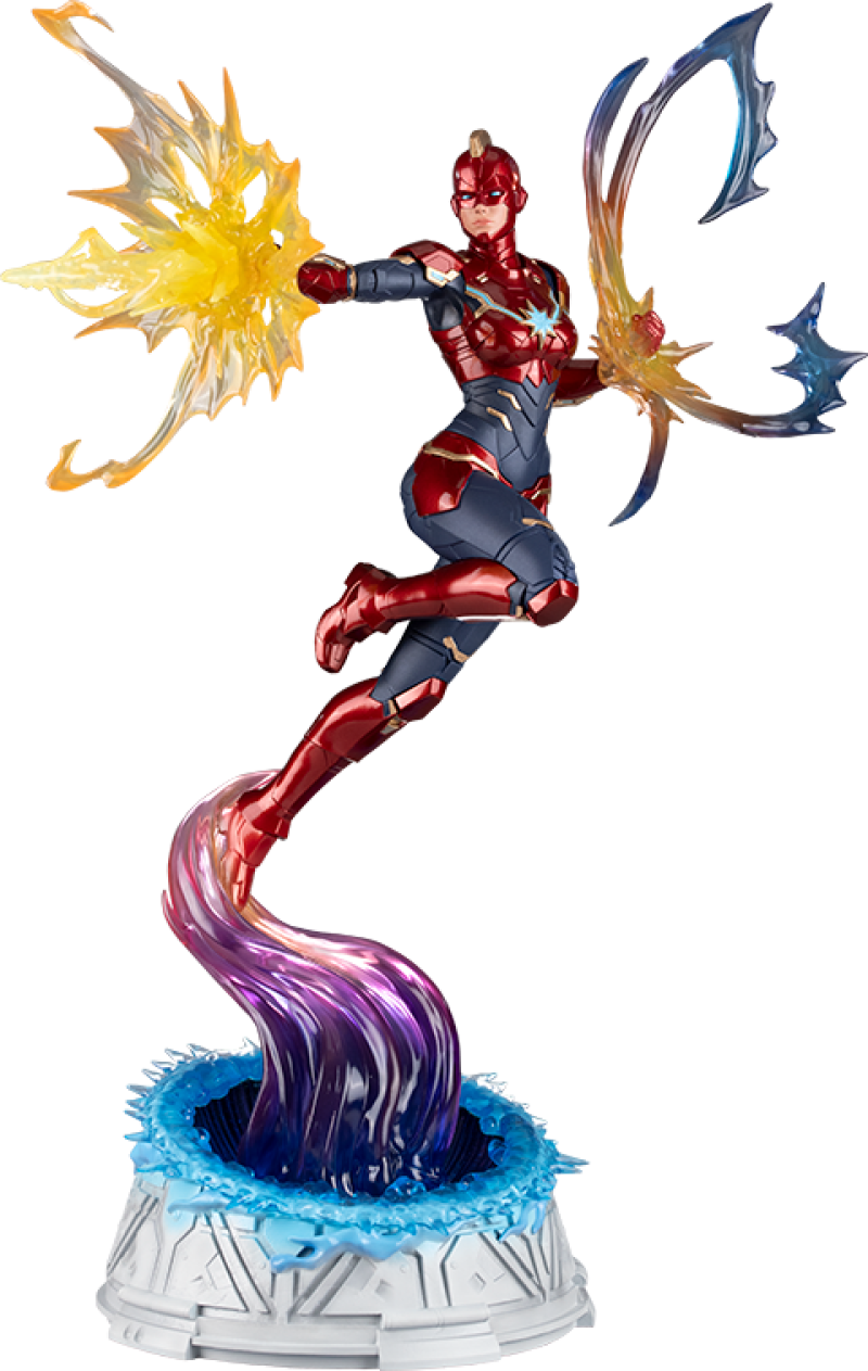 Captain Marvel Statues by PCS