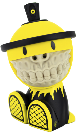 Grinbot OG Yellow – Ron English x Czee13 Statue