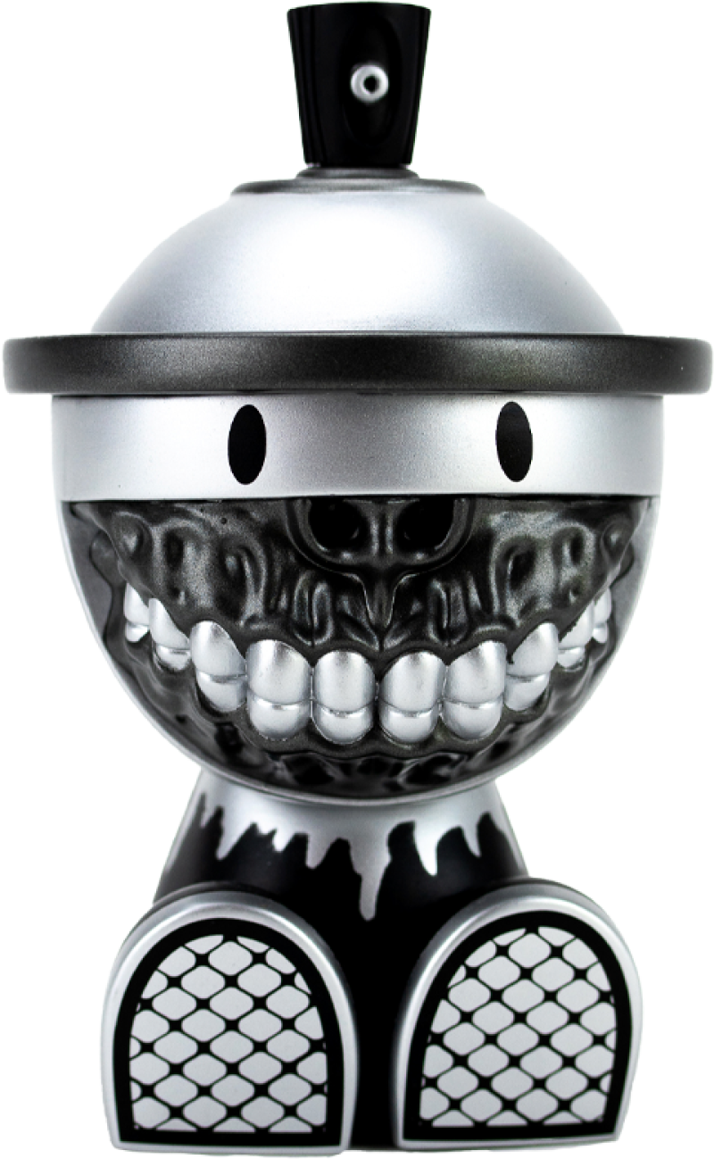 Grinbot Metallic Collectible Figure by Clutter Studios