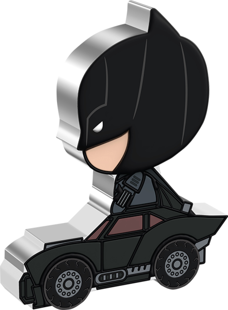 Batman Day Chibi 2oz Silver Coin Silver Collectible by New Zealand Mint
