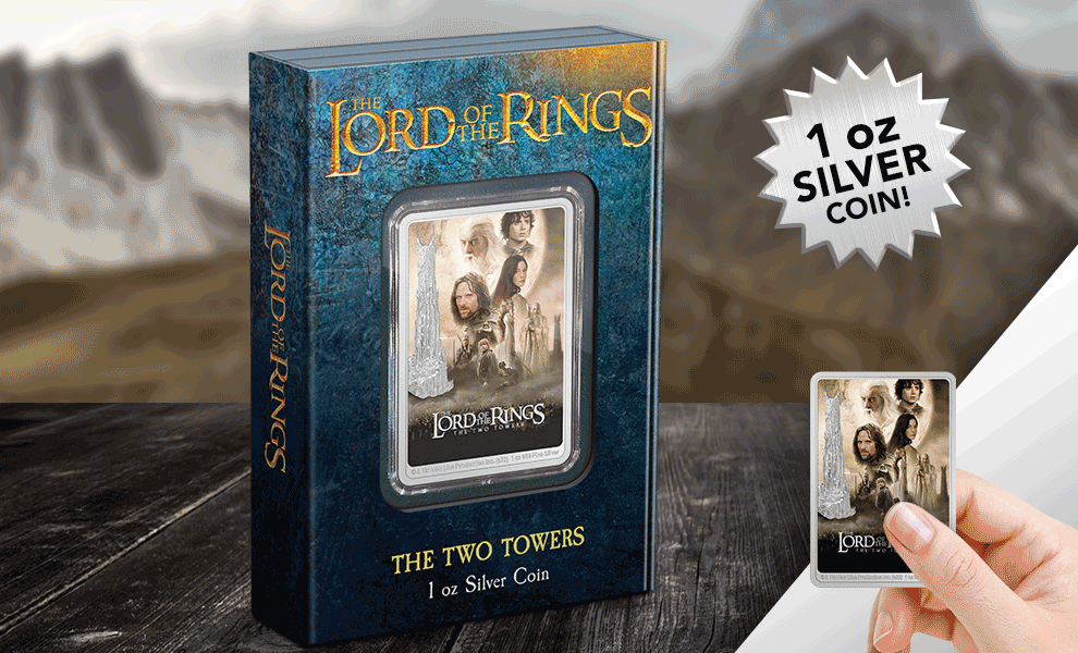 The Return of the King 1oz Silver Coin - THE LORD OF THE RINGS