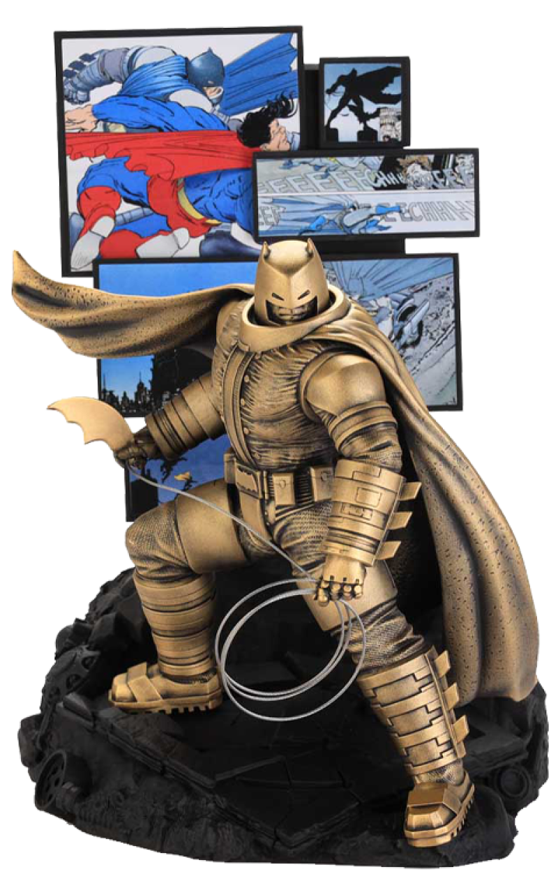 Batman The Dark Knight Returns (Gilt) Figurine Pewter Collectible by Royal Selangor