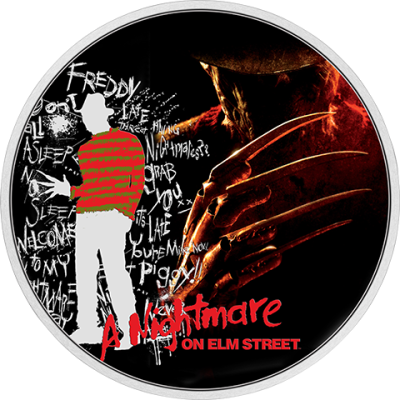 A Nightmare on Elm Street 1oz Silver Coin