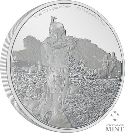 Boba Fett 1oz Silver Coin- Prototype Shown