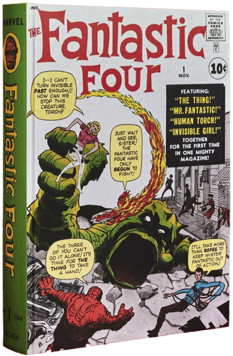 Marvel Comics Library. Fantastic Four. Vol. 1. 1961 - 1963 (Standard Edition) Book by TASCHEN