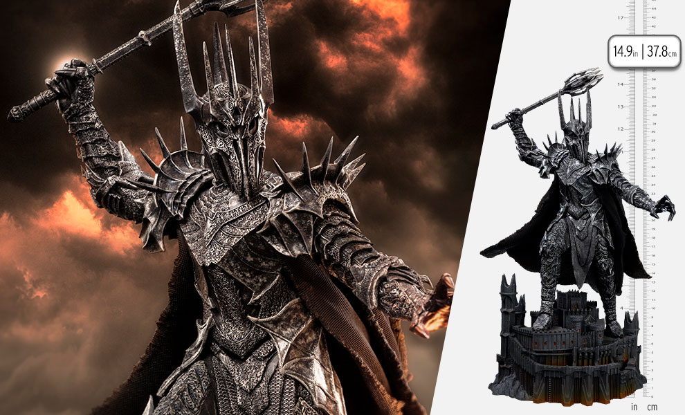 Action Figures Iron Studios - Sauron The Lord Of The Rings Bds 1/10 - O  Senhor Dos