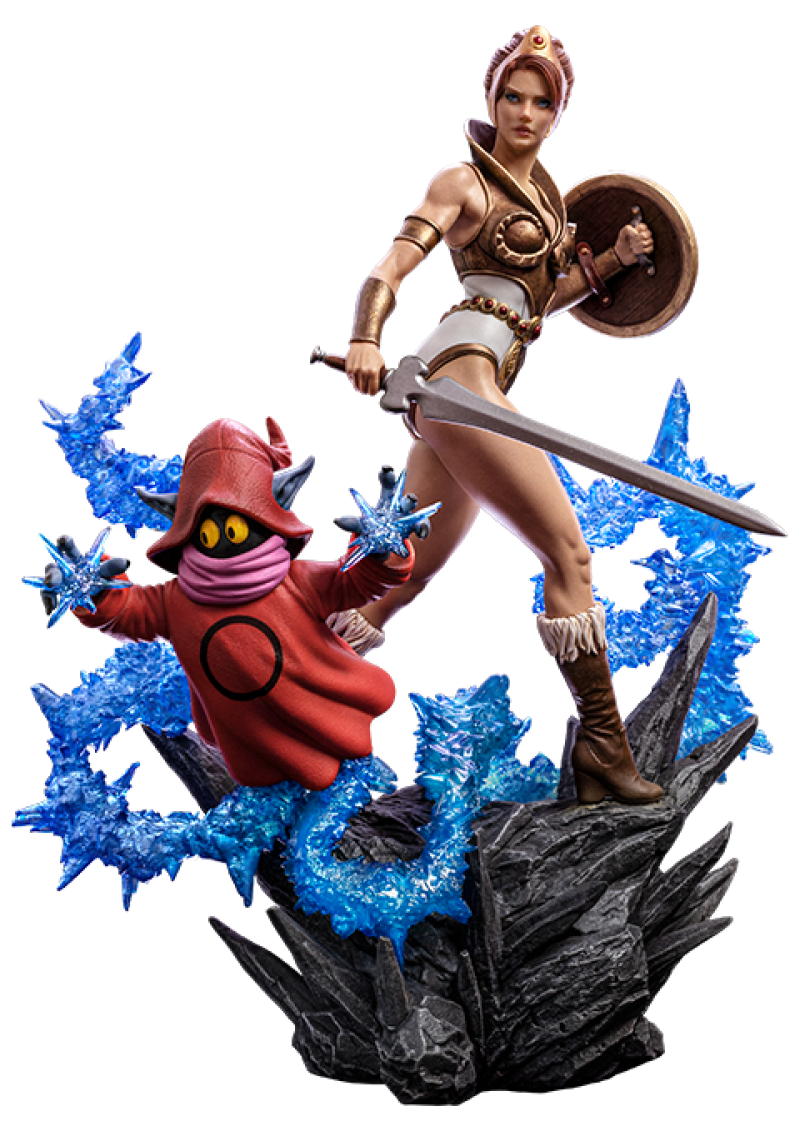 Teela & Orko Deluxe 1:10 Scale Statue by Iron Studios