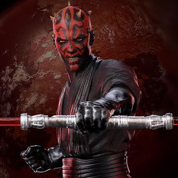 Darth Maul 1:10 Scale Statue by Iron Studios | Sideshow