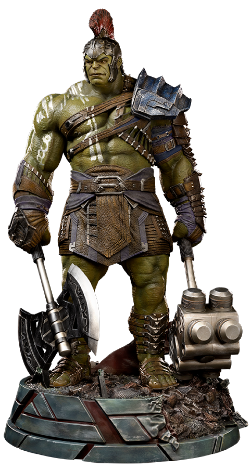 Gladiator Hulk Statues by Iron Studios