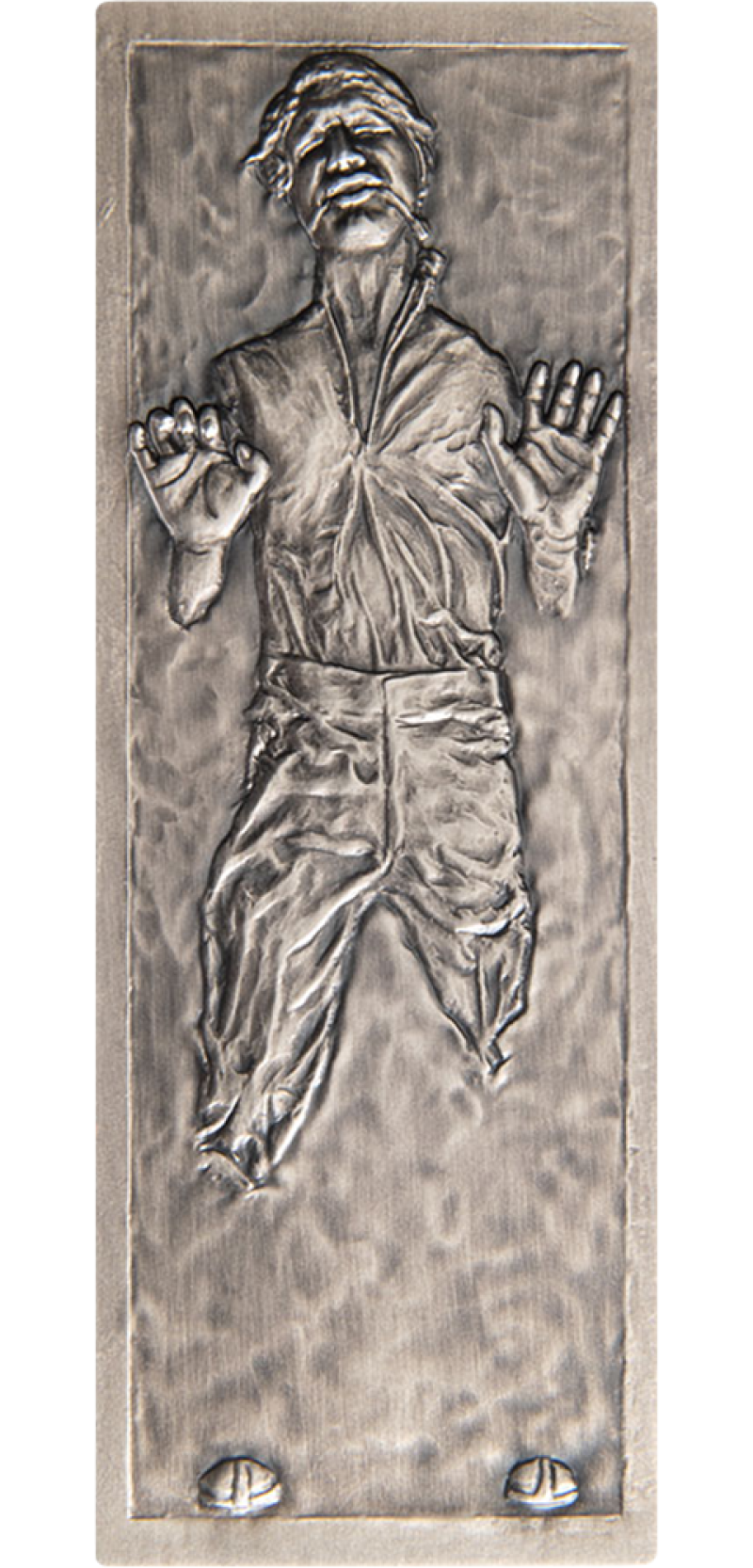 Han Solo in Carbonite 10oz Silver Coin Silver Collectible by New Zealand Mint