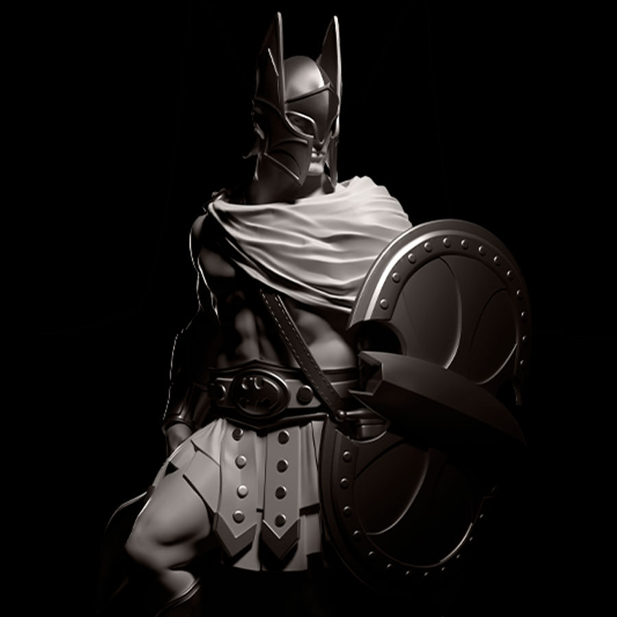 Batman: Champion of Gotham City (Silver Edition) Statue by