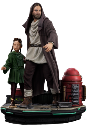 Obi-Wan and Young Leia Deluxe 1:10 Scale Statue