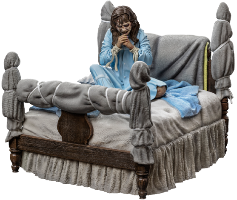 Possessed Regan MacNeil Deluxe 1:10 Scale Statue by Iron Studios