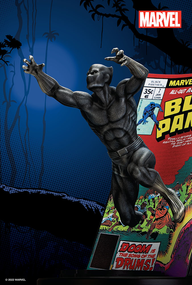 Black Panther Volume 1 #7 Figurine- Prototype Shown