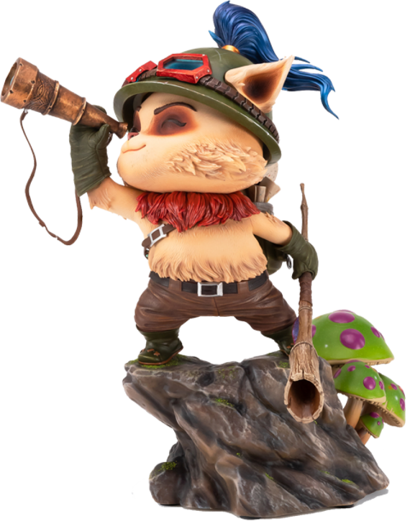 Teemo Statues by PureArts