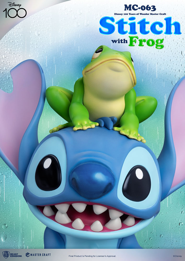 Stitch with Frog- Prototype Shown
