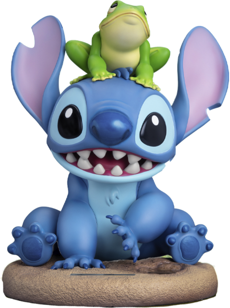 Stitch with Frog Statues by Beast Kingdom