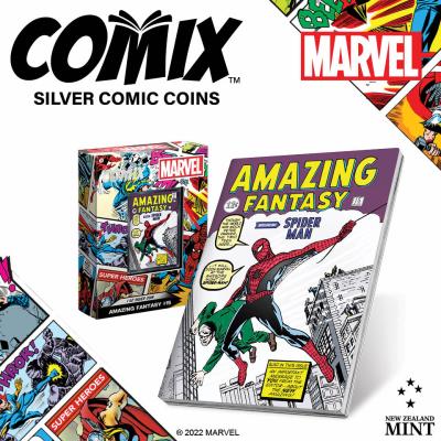 Marvel Amazing Fantasy #15 1oz Silver Coin