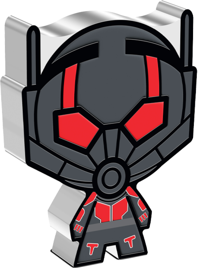 Ant-Man Chibi 1oz Silver Coin Silver Collectible by New Zealand Mint